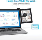 Naztech - Laptop Mount for Phones & Tablets MagBuddy Elite - Black - Limolin 