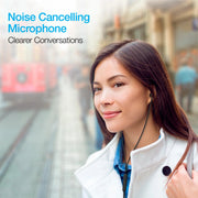 Naztech - Platinum High Fidelity USB-C Earbuds Black - Limolin 