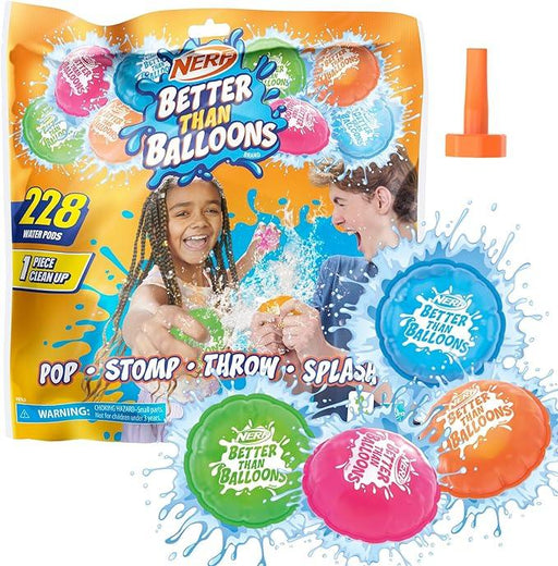 Nerf - Better Than Balloons Water Toys 228 Pods - Limolin 