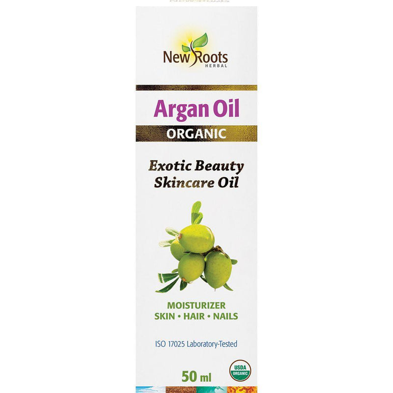 New Roots Herbal - Argan Oil Certified Organic - 50Ml - Limolin 