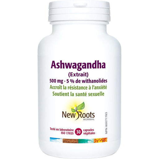 New Roots Herbal - Ashwagandha Extract 500Mg - Limolin 