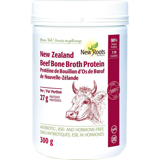 New Roots Herbal - Beef Bone Broth Protein - 300 G - Limolin 