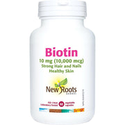 New Roots Herbal - Biotin 10Mg (10,000?Mcg) - 60 Capsules - Limolin 
