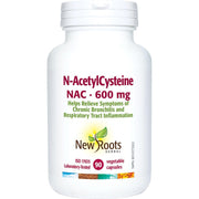 New Roots Herbal - N - Acetylcysteine 600Mg ? Antioxidant, 90 Capsules - Limolin 