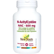 New Roots Herbal - N - Acetylcysteine 600Mg ? Antioxidant, 90 Capsules - Limolin 