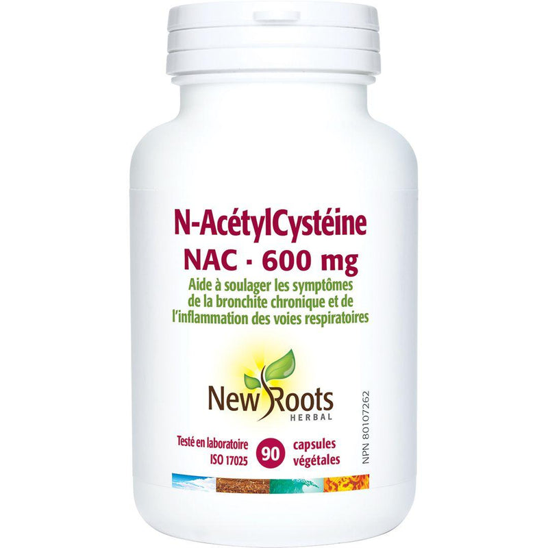 New Roots Herbal - N - Acetylcysteine 600Mg ? Antioxidant, 90 Capsules - Limolin 