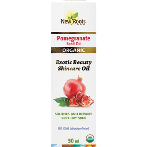 New Roots Herbal - Pomegranate Seed Oil (Punica Granatum)?? 100%?Pure?? Certified Organic - 50Ml - Limolin 