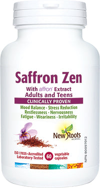New Roots Herbal - Safran Zen 60 Vcaps - Limolin 