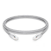 Nexxt - Networking Cat6 7ft UTP Gigabit Ethernet Cable 4 Pairs 23AWG CMR UL ETL Verified - Gray - Limolin 