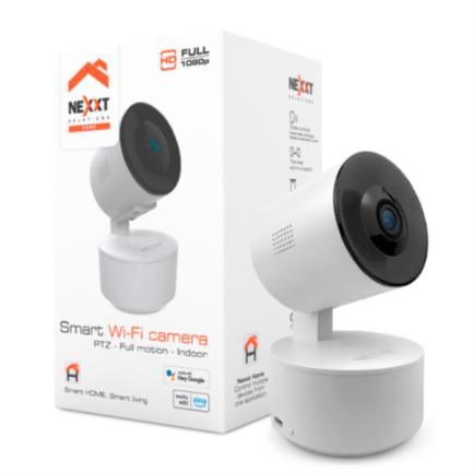 Nexxt - Smart Home Indoor Camera 2K PTZ- White - Limolin 