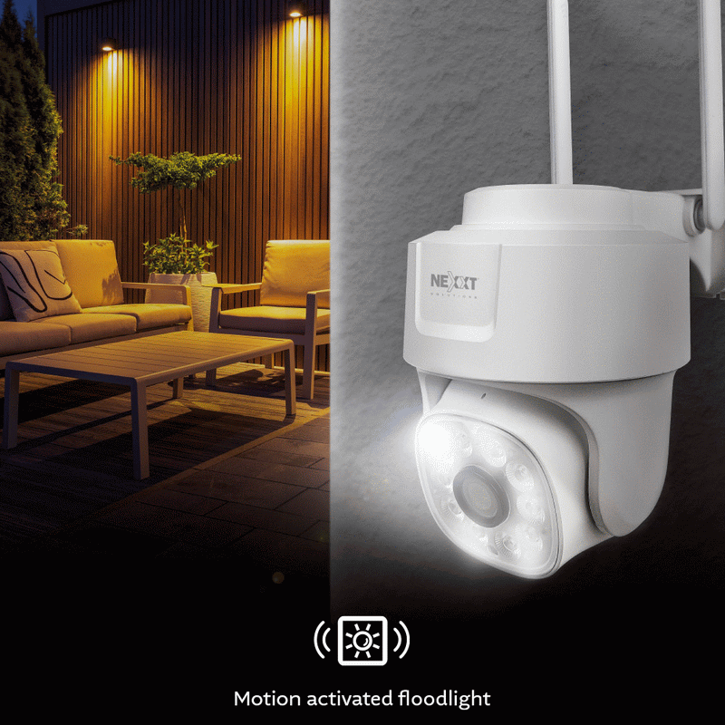 Nexxt - Smart Home Outdoor Camera 2K 5MP-NHC-OP10 - Limolin 