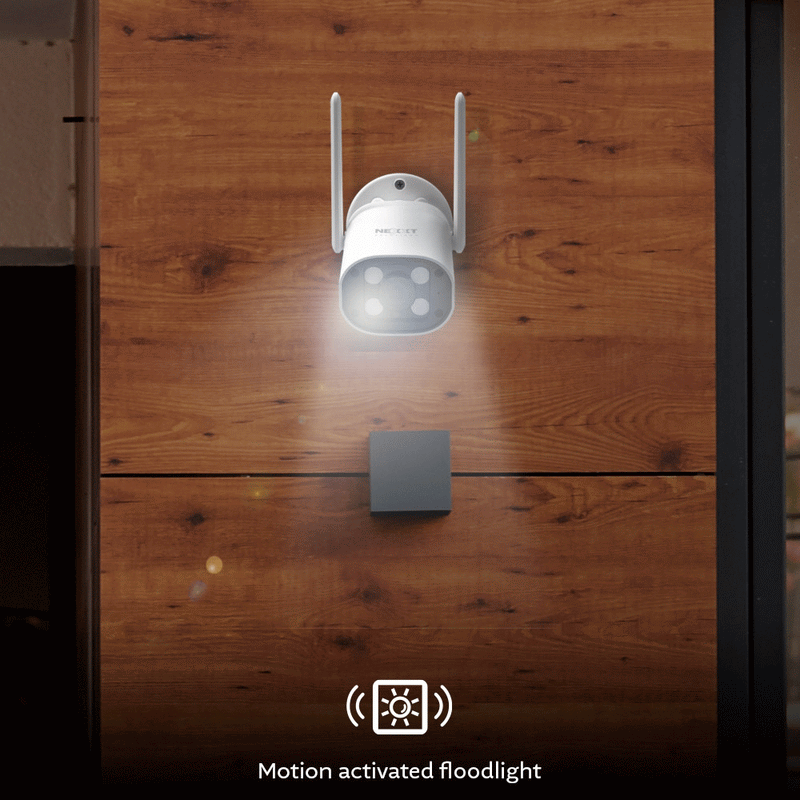 Nexxt - Smart Home Outdoor Camera 2K 5MP - White- NHC-OF10 - Limolin 