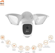Nexxt - Smart Home - Outdoor Wi-Fi Floodlight Camera - Limolin 