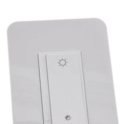 Nexxt - Smart Home Wi-Fi Dimmer Switch Single Pole Voice Control Alexa/Google - Manual & Remote Dimming - White - Limolin 