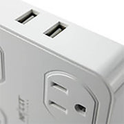Nexxt - Smart Home - Wi-Fi Surge Protector Wall Outlets - Limolin 