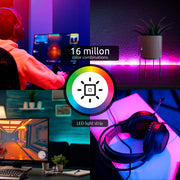 Nexxt - Smart Home - Wifi LED RGBIC Strip Lights-NHB-S613 - Limolin 