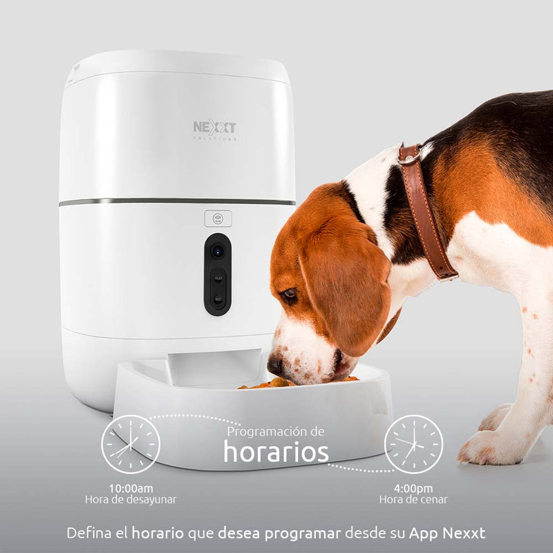 Nexxt - Smart Home Wifi Pet Feeder 2K Webcam-NHA-P610 V2 - Limolin 