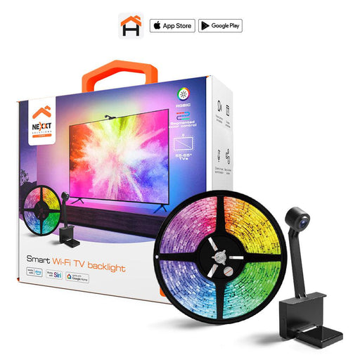 Nexxt - Smart Wi-Fi TV backlight for 55-65" TV’s - Limolin 