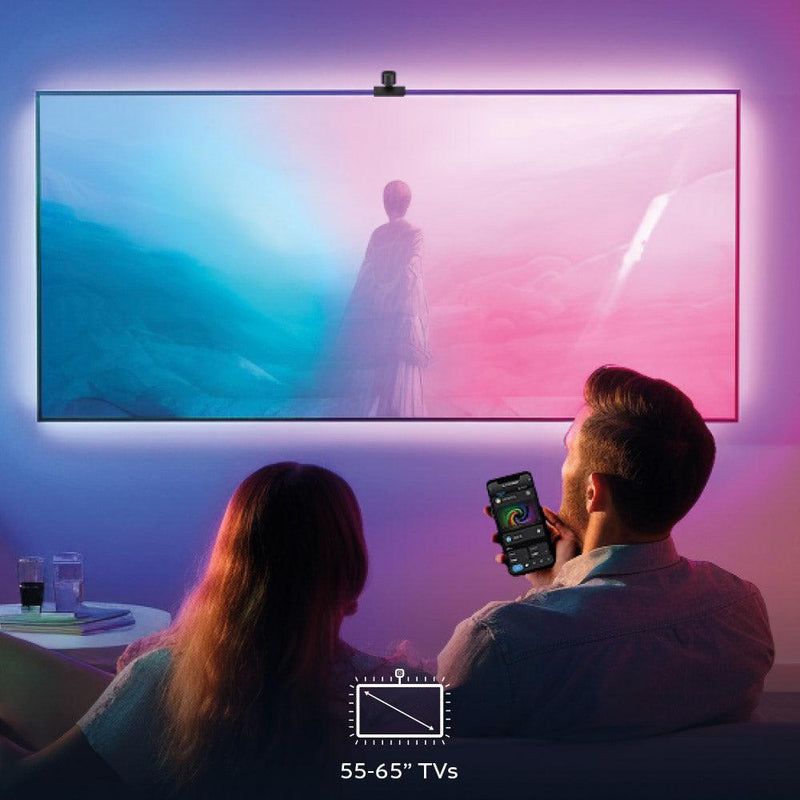 Nexxt - Smart Wi-Fi TV backlight for 55-65" TV’s - Limolin 