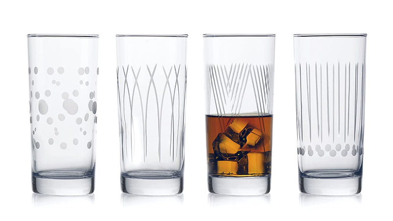 Luminarc - Nolita - 4-Piece Cooler Glass Set | 15.25 fl oz / 451 mL