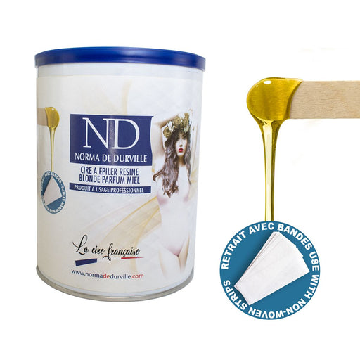 Norma Durville - Warm Natural Honey Resine Warm Wax 800 gr - Limolin 
