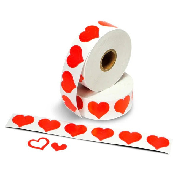 Norvell - Sunless Heart Stickers (roll of 200) - Limolin 