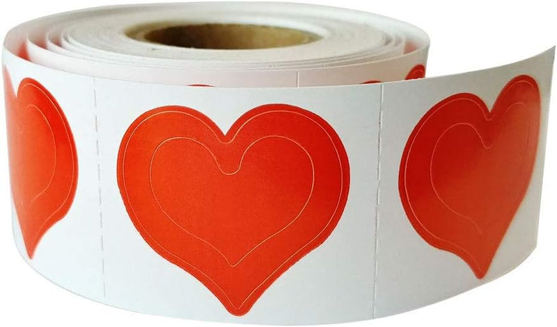 Norvell - Sunless Heart Stickers (roll of 200) - Limolin 