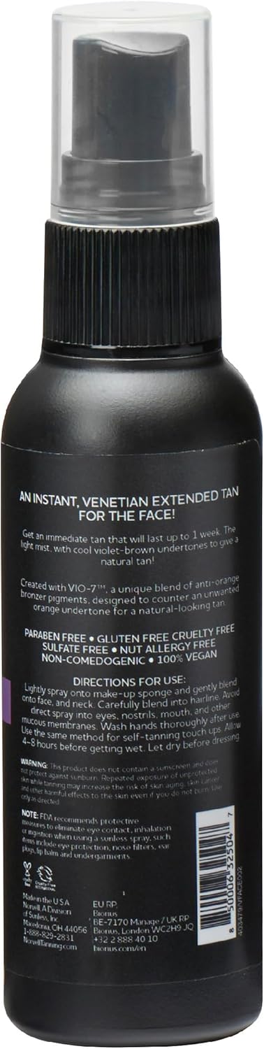 Norvell - Venetian 4-Faces Sunless Facial Self-Tanning & Touch-up Spray 2 fl.oz. - Limolin 