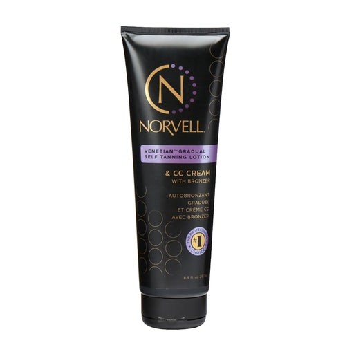 Norvell - Venetian Gradual Self Tanning Lotion & Cc Cream With Bronzer 8.5 Fl.Oz. - Limolin 