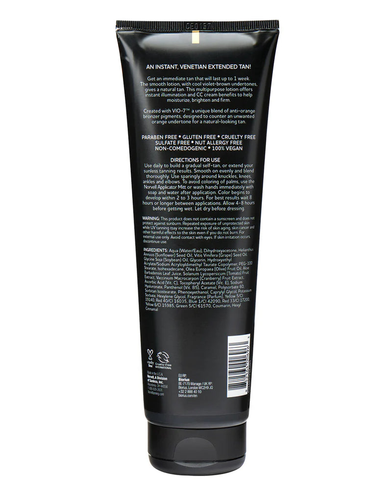 Norvell - Venetian Gradual Self Tanning Lotion & Cc Cream With Bronzer 8.5 Fl.Oz. - Limolin 