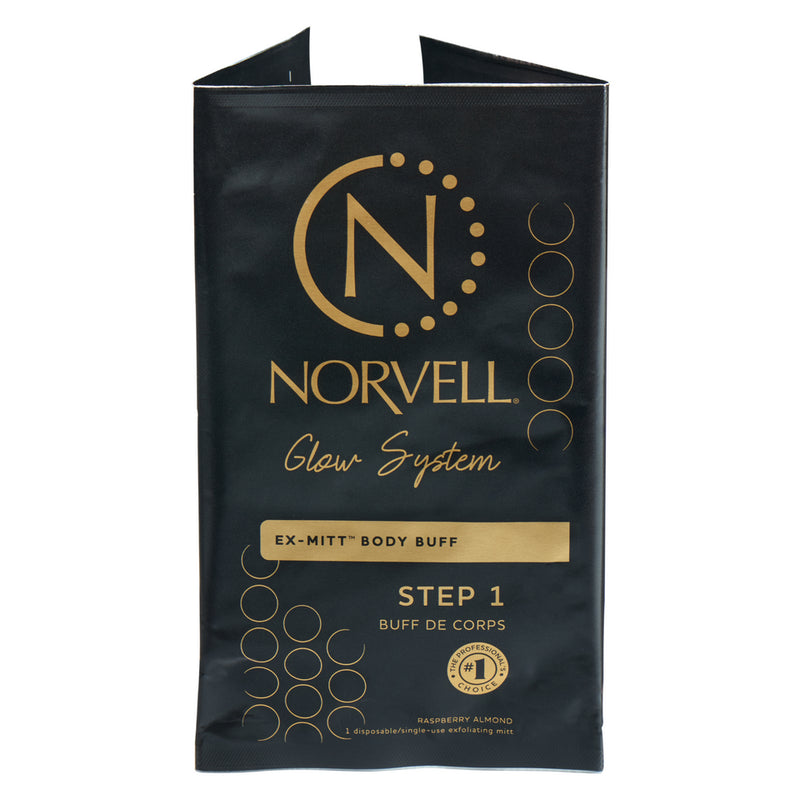 Norvell - eXmit Exfoliating Mitt Pre tan - Limolin 