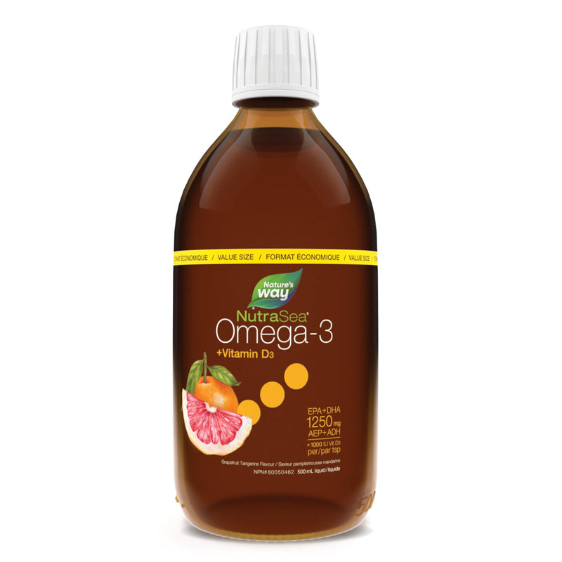 Nutrasea - NutraSea+D Grapefruit 500ml - Limolin 