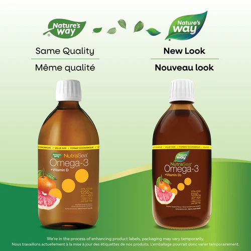 Nutrasea - NutraSea+D Grapefruit 500ml - Limolin 
