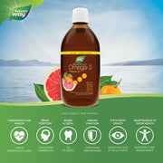 Nutrasea - NutraSea+D Grapefruit 500ml - Limolin 