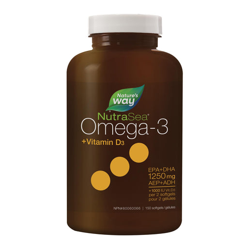 Nutrasea - NutraSea Omega3+D 150 Sgels - Limolin 