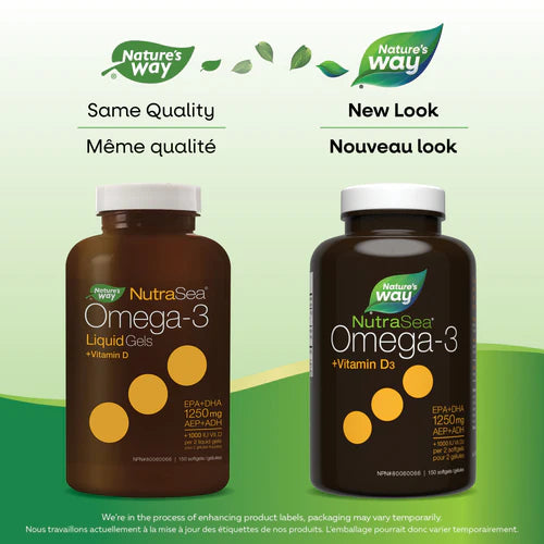 Nutrasea - NutraSea Omega3+D 150 Sgels - Limolin 