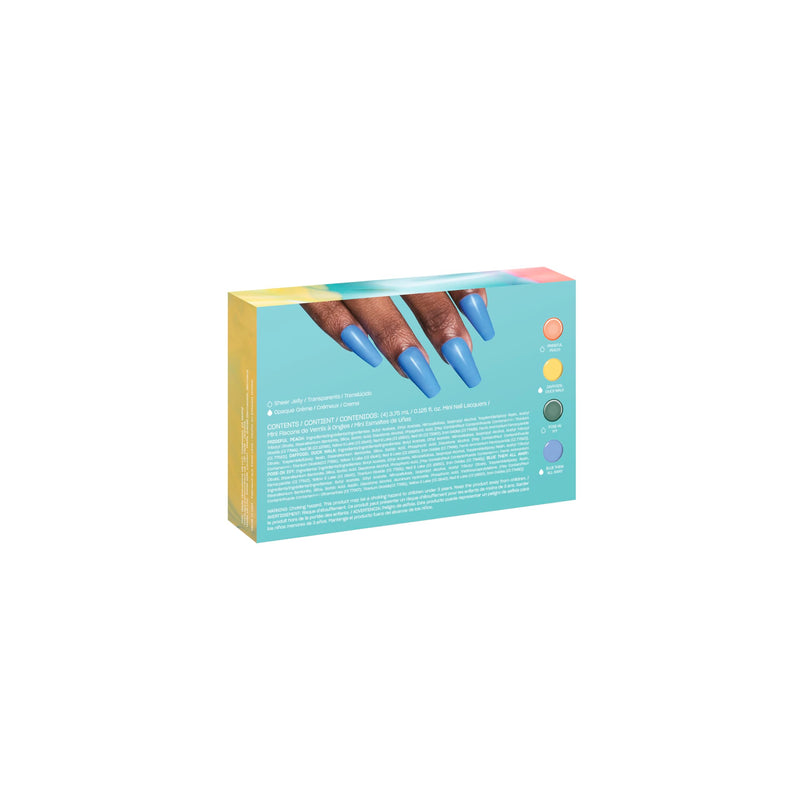 OPI - Nail Lacquer Make Em Jelly Mini Pack 4 Pcs - Limolin 