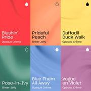 OPI - Nail Lacquer Make Em Jelly Mini Pack 6 Pcs - Limolin 