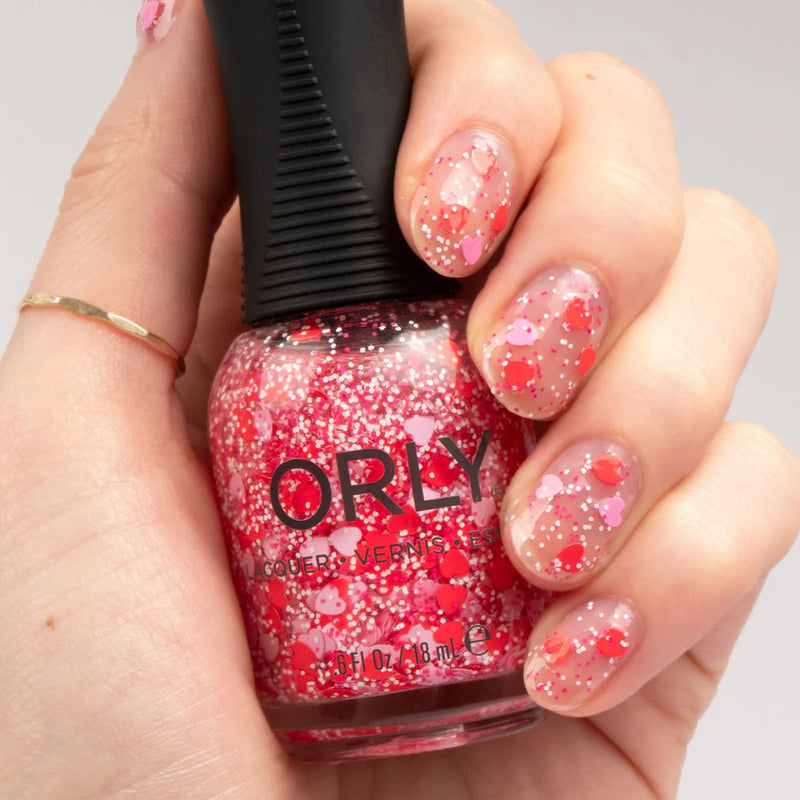 ORLY - Crush Heart Confetti 0.6 Oz/18Ml - Limolin 