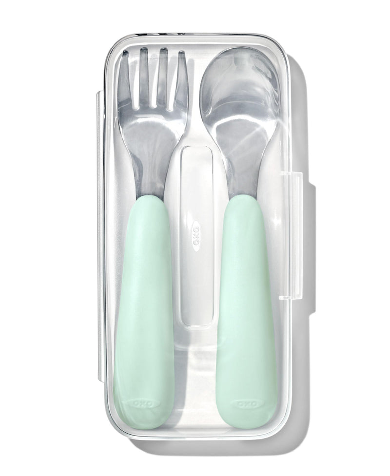 OXO - On-The-Go Fork And Spoon Set - Limolin 