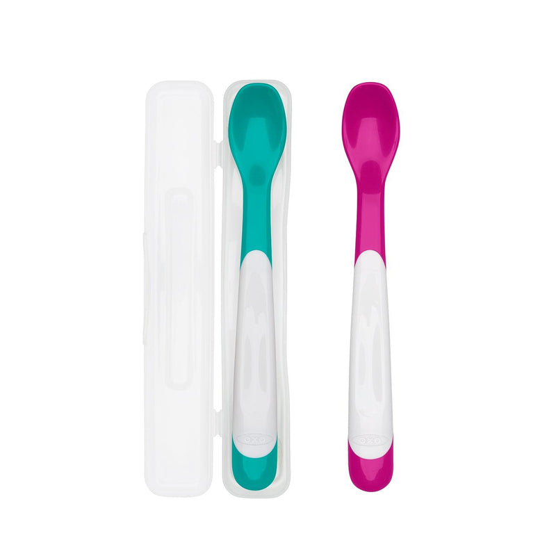 OXO - Plastic Feeding Spoon Setin Case - Limolin 