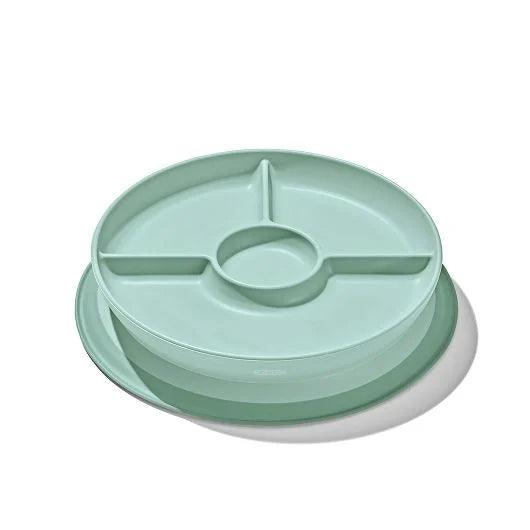 OXO - Stick & Stay Suction Divided Plate - Limolin 