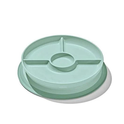 OXO - Stick & Stay Suction Divided Plate - Limolin 