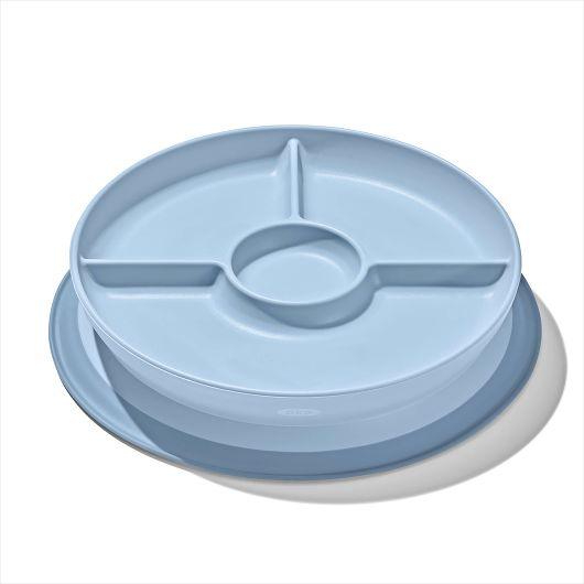 OXO - Stick & Stay Suction Divided Plate - Limolin 