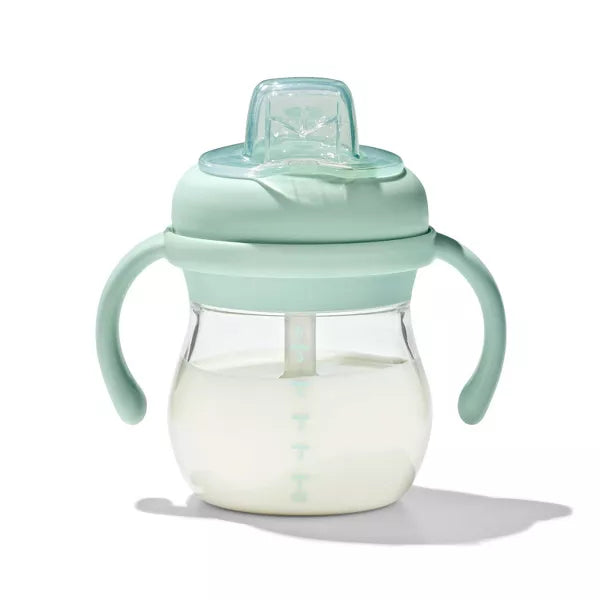 OXO - Transitions Soft Spout Sippy Cup With Removable Handles - 6 Oz - Limolin 