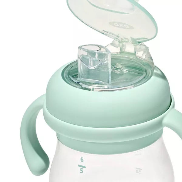 OXO - Transitions Soft Spout Sippy Cup With Removable Handles - 6 Oz - Limolin 