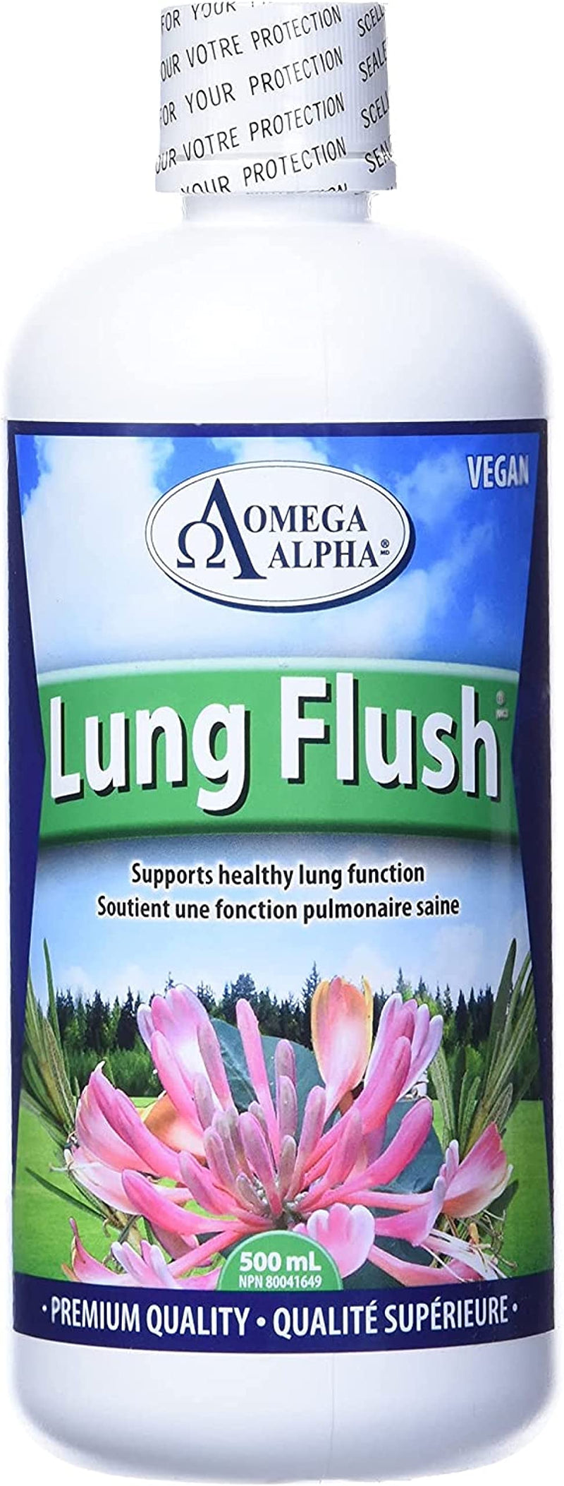 Omega Alpha - Lung Flush 500ml - Limolin 
