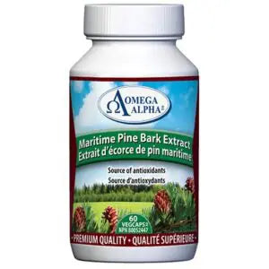 Omega Alpha - Maritime PineBark Extract 60Vcap - Limolin 