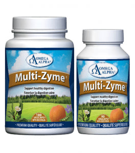 Omega Alpha - Multi-Zyme180 vcaps - Limolin 