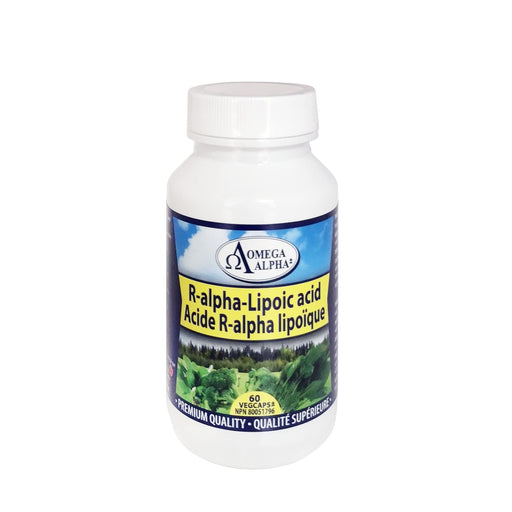 Omega Alpha - R-Alpha Lipoic Acid 60Caps - Limolin 